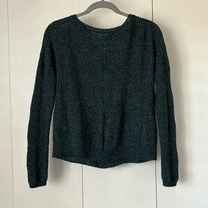 Anthropologie Forest Green Sweater